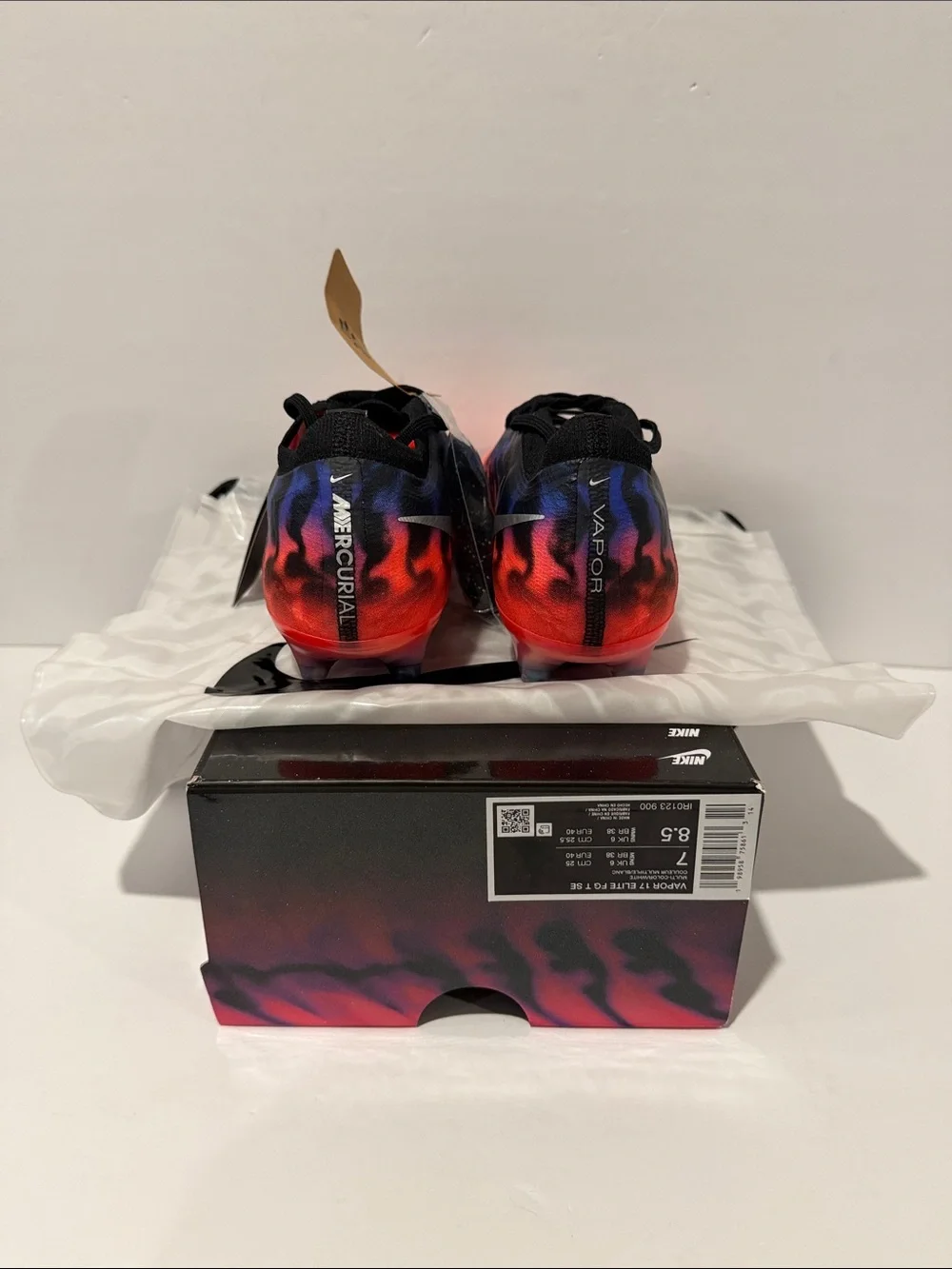 Nike Zoom Mercurial Vapor 17 Elite FG ‘Scorpion World Cup Knockout Stage’ Sz 7